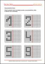 Dovrši crtež - Vizualno prostorna orijentacija