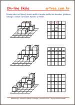 Prostorni plan - Napravi raspored kocki - 3D vizualizacija