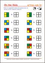 Vizualno prostorna orijentacija - Misaono okretanje objekata
