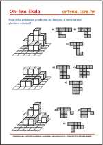 Prostorni plan - Napravi raspored kocki - 3D vizualizacija