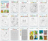 Oboji po brojevima 1 - vježbenica za djecu