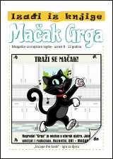 Izađi iz knjige - Mačak Grga - "Escape Book" Detektivsko-logičke zagonetke za djecu