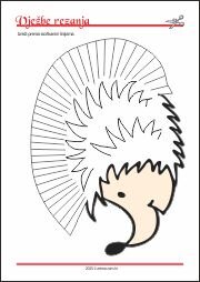 Vježbe rezanja - razvoj fine i grube motorike kod djece, te koordinacije oko-ruka