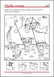 Vježbe rezanja - razvoj fine i grube motorike kod djece, te koordinacije oko-ruka