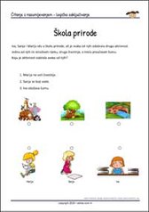 Škola prirode - Jednostavne logičke mozgalice Jednostavne logičke mozgalice za djecu s rješenjima - PDF listići za ispis