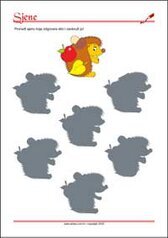 Opažanje likova i sjena - Vježba koncentracije, zapažanja i percepcije za djecu