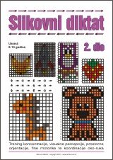 Slikovni diktat 2 Slikovni diktat listići za vježbanje koncentracije, pažnje, fine motorike, vizualne percepcije i prostorne orijentacije