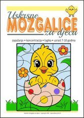 Uskrsne mozgalice za djecu Radni listovi za djecu za razvoj koncentracije, pažnje, zapažanja, motorike