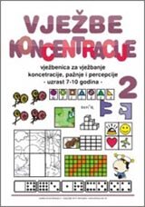 Vježbenica za razvoj pažnje, percepcije i koncentracije