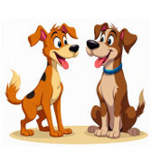 Online blok slagalica za djecu Pongo i Perdita - Besplatne Online Blok Puzzle za djecu