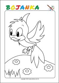 Bojanka za djecu - besplatni listići za ispisivanje u PDF obliku
