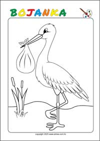 Bojanka za djecu - besplatni listići za ispisivanje u PDF obliku