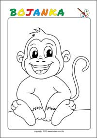 Bojanka za djecu - besplatni listići za ispisivanje u PDF obliku