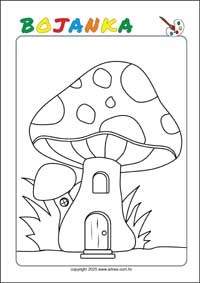 Bojanka za djecu - besplatni listići za ispisivanje u PDF obliku