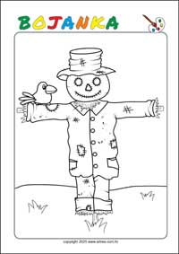 Bojanka za djecu - besplatni listići za ispisivanje u PDF obliku