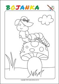 Bojanka za djecu - besplatni listići za ispisivanje u PDF obliku