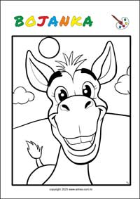 Bojanka za djecu - besplatni listići za ispisivanje u PDF obliku