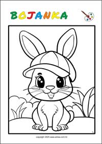 Bojanka za djecu - besplatni listići za ispisivanje u PDF obliku