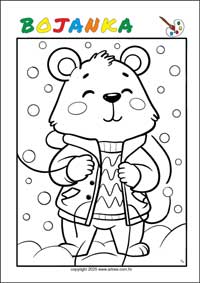 Bojanka za djecu - besplatni listići za ispisivanje u PDF obliku