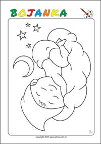 Bojanka za djecu - besplatni listići za ispisivanje u PDF obliku
