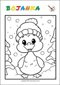 Bojanka za djecu - besplatni listići za ispisivanje u PDF obliku
