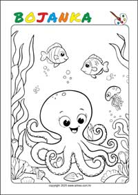 Bojanka za djecu - besplatni listići za ispisivanje u PDF obliku