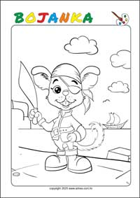 Bojanka za djecu - besplatni listići za ispisivanje u PDF obliku