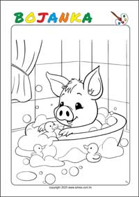 Bojanka za djecu - besplatni listići za ispisivanje u PDF obliku