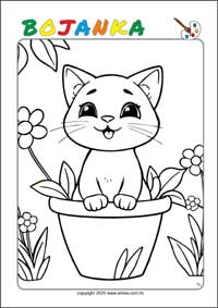 Bojanka za djecu - besplatni listići za ispisivanje u PDF obliku