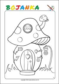 Bojanka za djecu - besplatni listići za ispisivanje u PDF obliku