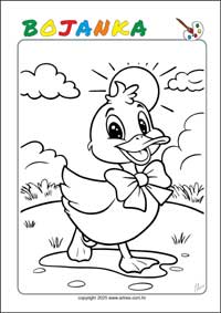 Bojanka za djecu - besplatni listići za ispisivanje u PDF obliku