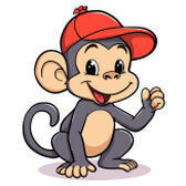 Majmun Online slagalica za djecu Besplatna Online Igra Puzzle za djecu