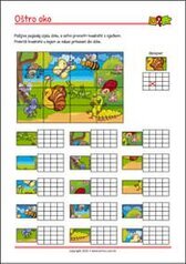 Zagonetne slike! - radni listići za percepciju i koncentraciju za djecu