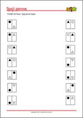 Pronađi jednake slike! - radni listići za percepciju i koncentraciju za djecu