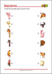 Pronađi jednake slike! - radni listići za percepciju i koncentraciju za djecu