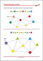 Prepoznaj obrazac i nastavi niz - radni listići za percepciju i koncentraciju za djecu