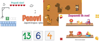 Online igre za djecu Besplatne online igre za djecu za uvježbavanje koncentracije, pamćenja, zapažanja, vizualne percepcije i logičkog razmišljanja.