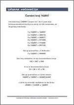 Što se sve može s brojem 142857?